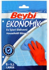 Beybi No 9 Kırmızı Large 1 Çift Bulaşık Eldiveni