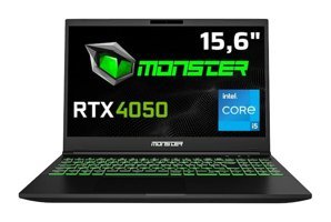 Monster Abra A5 V20.3.2 Harici GeForce RTX 4050 Intel Core i7 13700H 32 GB DDR4 1 TB SSD 15.6 inç FreeDos Gaming Laptop