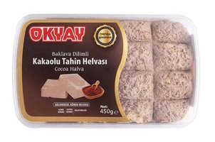 Okyay Baklava Dilimli Kakaolu Helva 450 gr