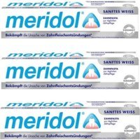 Meridol Gentle White Naneli Florürlü Diş Macunu 3x75 ml