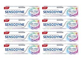 Sensodyne Çok Yönlü Koruma Naneli Florürlü Diş Macunu 8x50 ml