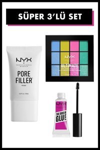 Nyx Professional Makeup 3 Parça Makyaj Seti