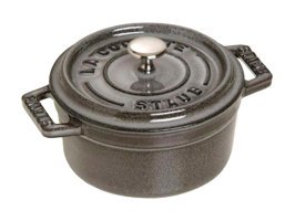 Staub La Cocotte Döküm 2 Parça 10 cm Döküm Derin Tencere