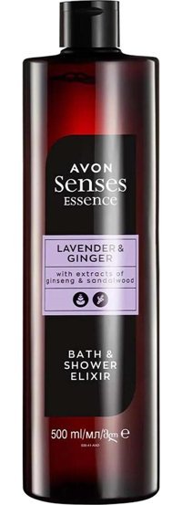 Avon Senses Essence Lavanta-Zencefil Vegan Duş Jeli 500 ml