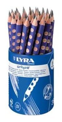 Lyra Groove Graphite Jumbo Üçgen Siyah Kurşun Kalem