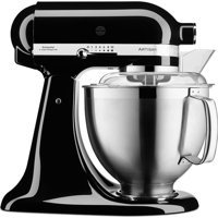 Kitchenaid 5KSM185PSEOB Paslanmaz Çelik 380 W 4.8 lt Standlı Hamur Yoğurma ve Mutfak Şefi Siyah