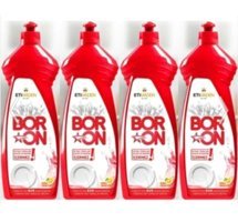 Boron Limon Kokulu El Bulaşık Deterjanı 4x650 ml