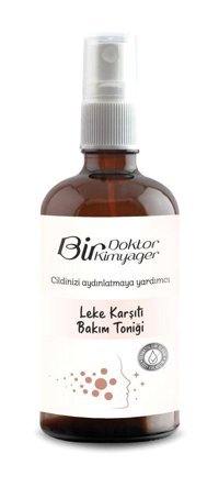 Bir Doktor Bir Kimyager Leke Karşıtı Tüm Ciltler İçin Gözenek Sıkılaştırıcı Leke Giderici Losyon Tonik 100 ml