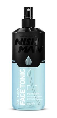 Nishman Pure Control Karma Ciltler İçin Yüz Temizleyici Sprey Tonik 200 ml