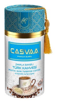 Casvaa Cofffee Damla Sakızlı Orta Kavrulmuş Türk Kahvesi 3x250 gr