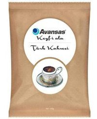 Avansas Sade Orta Kavrulmuş Türk Kahvesi 100 gr