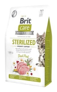 Brit Care Sterilised Immunity Domuz Etli Yetişkin Kuru Kedi Maması 2 kg