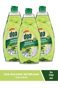 Doa Elma Kokulu El Bulaşık Deterjanı 3x750 ml