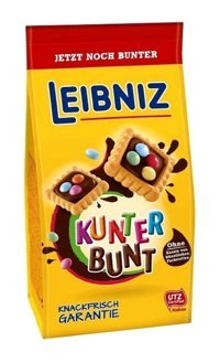 Leibniz Kunterbunt Sütlü Çikolatalı Bisküvi 150 gr