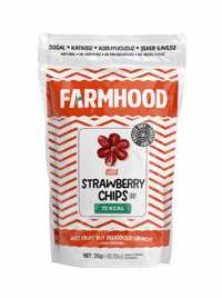 Farmhood Freeze Dried Çilek 20 gr