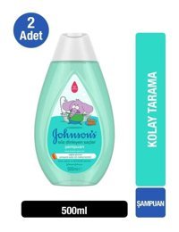 Johnson's Baby Söz Dinleyen Saçlar Göz Yakmayan Hipoalerjenik Tüm Ciltler İçin Bebek Şampuanı 2x500 ml