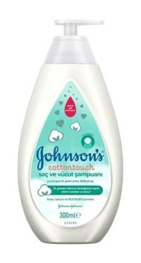 Johnson's Baby Cotton Touch Göz Yakmayan Hipoalerjenik Yenidoğan Hassas Ciltler İçin Pamuk Özlü Bebek Şampuanı 300 ml