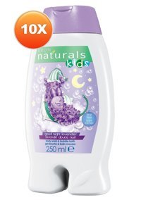 Avon Natural Kids Göz Yakmayan Tüm Ciltler İçin Lavantalı Bebek Şampuanı 10x250ml