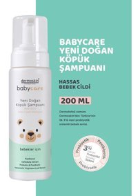 Dermoskin Babycare Konak Önleyici Yenidoğan Hassas Ciltler İçin Kalendulalı Bebek Şampuanı 200 ml