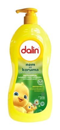 Dalin Nem Koruma Göz Yakmayan Hipoalerjenik Tüm Ciltler İçin Avokadolu Bebek Şampuanı 700 ml