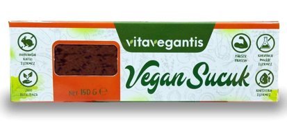 Vita Vegantis Glutensiz Acısız Kangal Vegan Sucuk 150 gr