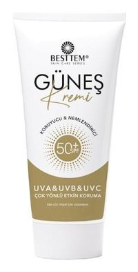 Besttem 50+ Faktör Güneş Kremi 100 ml