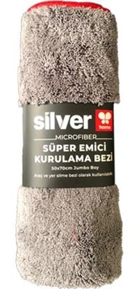 Silver Tekli Mikrofiber Temizlik Bezi