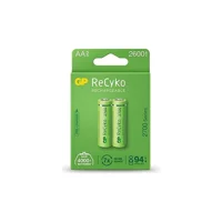 GP Recyko 2700 LR06 1.2 V 2600 mAh Ni-Mh AA / Kalem Şarjlı Pil 2'li