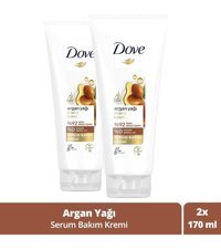 Dove Onarıcı Argan Yağı Saç Kremi 2 x 170 ml