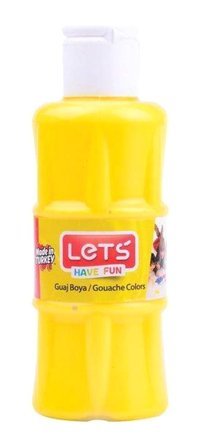 Lets L-5852 Tüp Sarı 100 ml Guaj Boya Seti