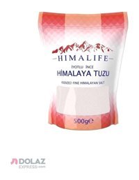 Himalife İyotlu Kristal Himalaya Tuzu Paket 500 gr