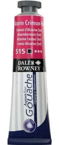 Daler Rowney 515 Alizarin Crimson Tüp Kırmızı 15 ml Guaj Boya Seti