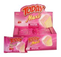 Elvan Today Maxi Çilek Kremalı Gofret 24x38 gr