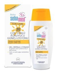 Sebamed Sun 30 Faktör Tüm Ciltler İçin Yağsız Suya Dayanıklı Parabensiz Bebek Güneş Losyonu 150 ml