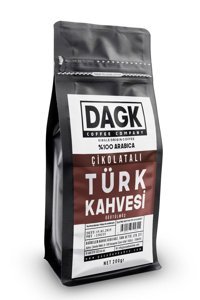 Dagk Coffee Company Çikolatalı Çifte Kavrulmuş Türk Kahvesi 200 gr