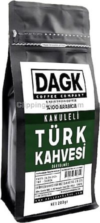 Dagk Coffee Company Kakuleli Orta Kavrulmuş Türk Kahvesi 200 gr