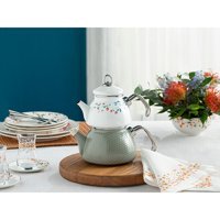 English Home Belleza Emaye Çaydanlık Yeşil