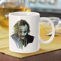 Nubilum Joker Baskılı Hediyelik Beyaz Seramik Kupa