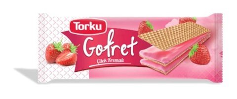 Torku Çilek Kremalı Gofret 142 gr