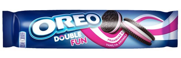 Oreo Double Fun Frambuazlı Vanilyalı Bisküvi 157 gr