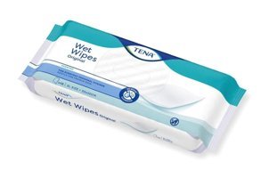 Tena Wet Wipes Original 48 Yaprak 8'li Paket Vücut Temizleme Mendili