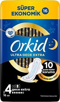 Orkid Ultra Extra İnce 16'lı Hijyenik Ped 1 Adet