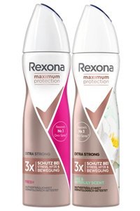 Rexona Clinical Maximum Protection Sprey Kadın Deodorant 2x150 ml