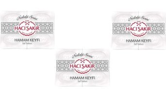 Hacı Şakir Hamam Keyfi Katı Sabun 3x200 gr