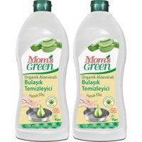 Mom's Green Organik Aloe Vera Kokulu El Bulaşık Deterjanı 2x750 ml