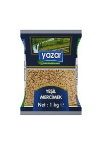 Yazar Yeşil Mercimek 1 kg