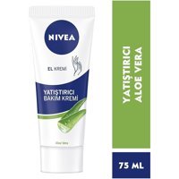 Nivea Yatıştırıcı Bakım Aloeveralı Kuru Ciltler Organik Vegan Parfümlü El Kremi 75 ml