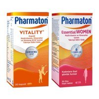 Pharmaton Vitality-Essential Women Yetişkin Vitamin 2x30 Adet Kapsül