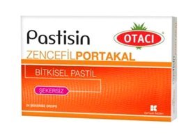 Otacı Portakal Zencefil Yetişkin 24 Adet Pastil