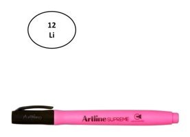 Artline Supreme 12'li Neon Pembe Fosforlu Kalem